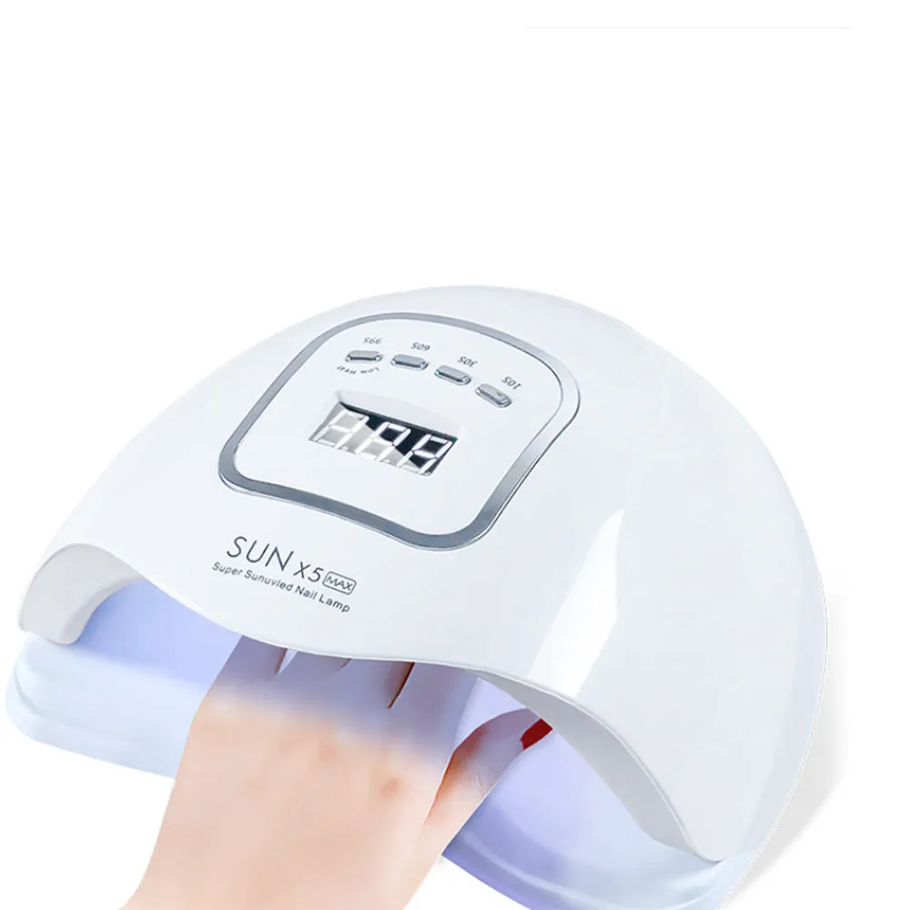 120W LED UV Nail Gel Dryer Curing Lamp- AU/US/UK/EU Plug