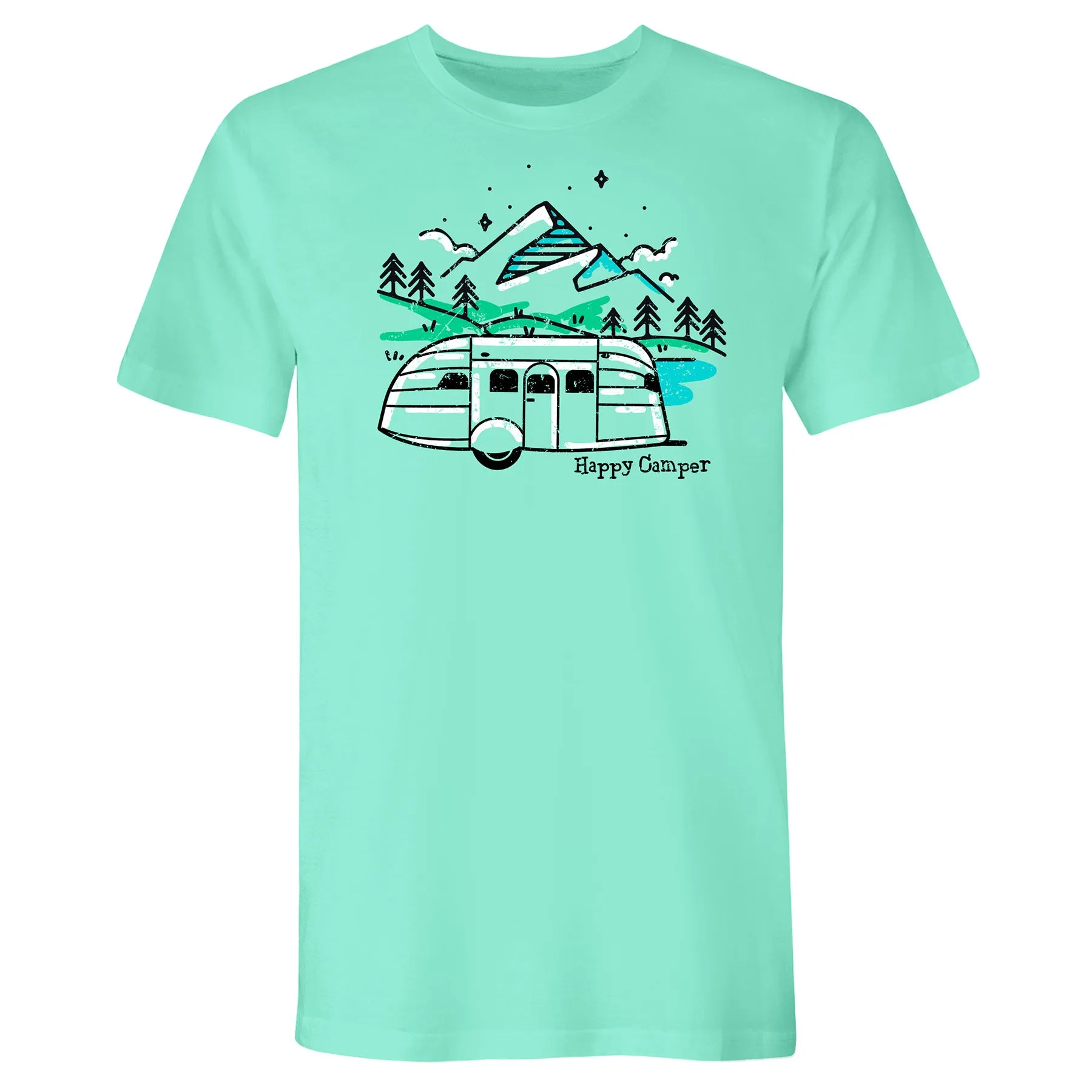 Airstream Vintage Happy Camper T-Shirt