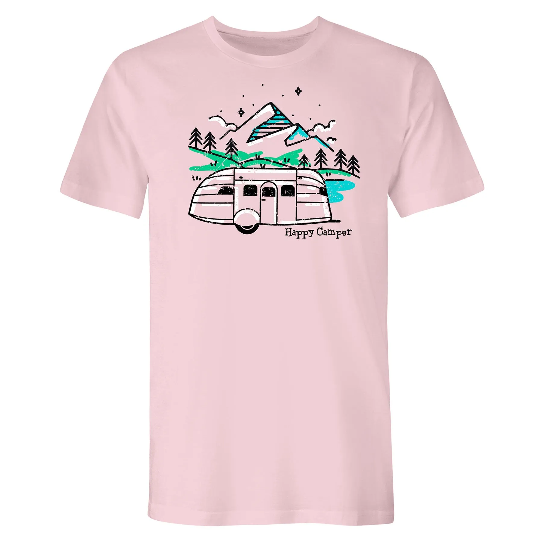 Airstream Vintage Happy Camper T-Shirt