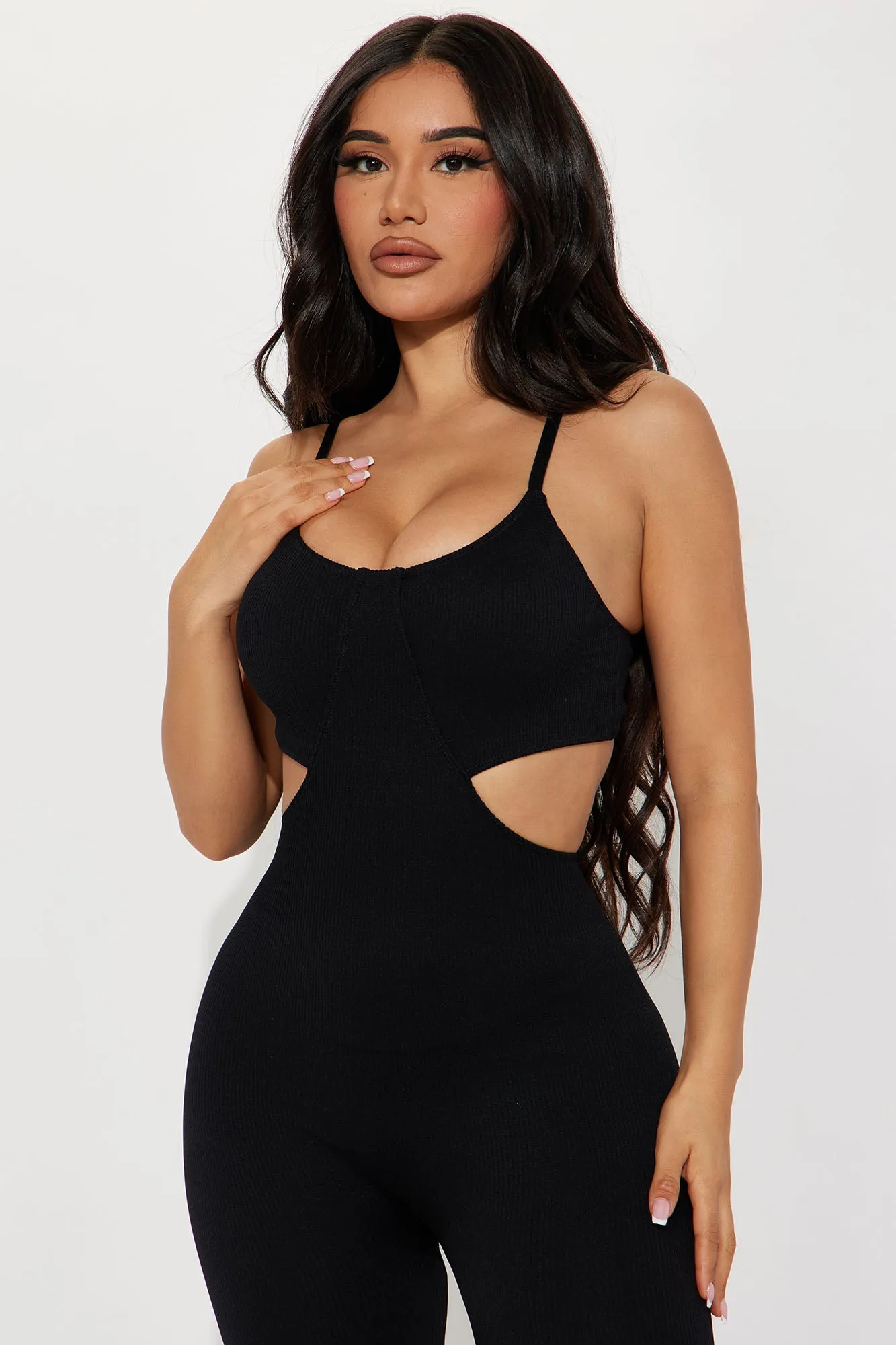 All It Takes Seamless Jumpsuit - Black