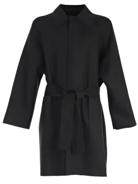 Ann Demeulemeester Grise Waist Tie Coat