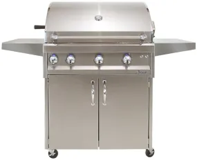 Artisan 32'' Professional 3-Burner Freestanding Gas Grill With Rotisserie