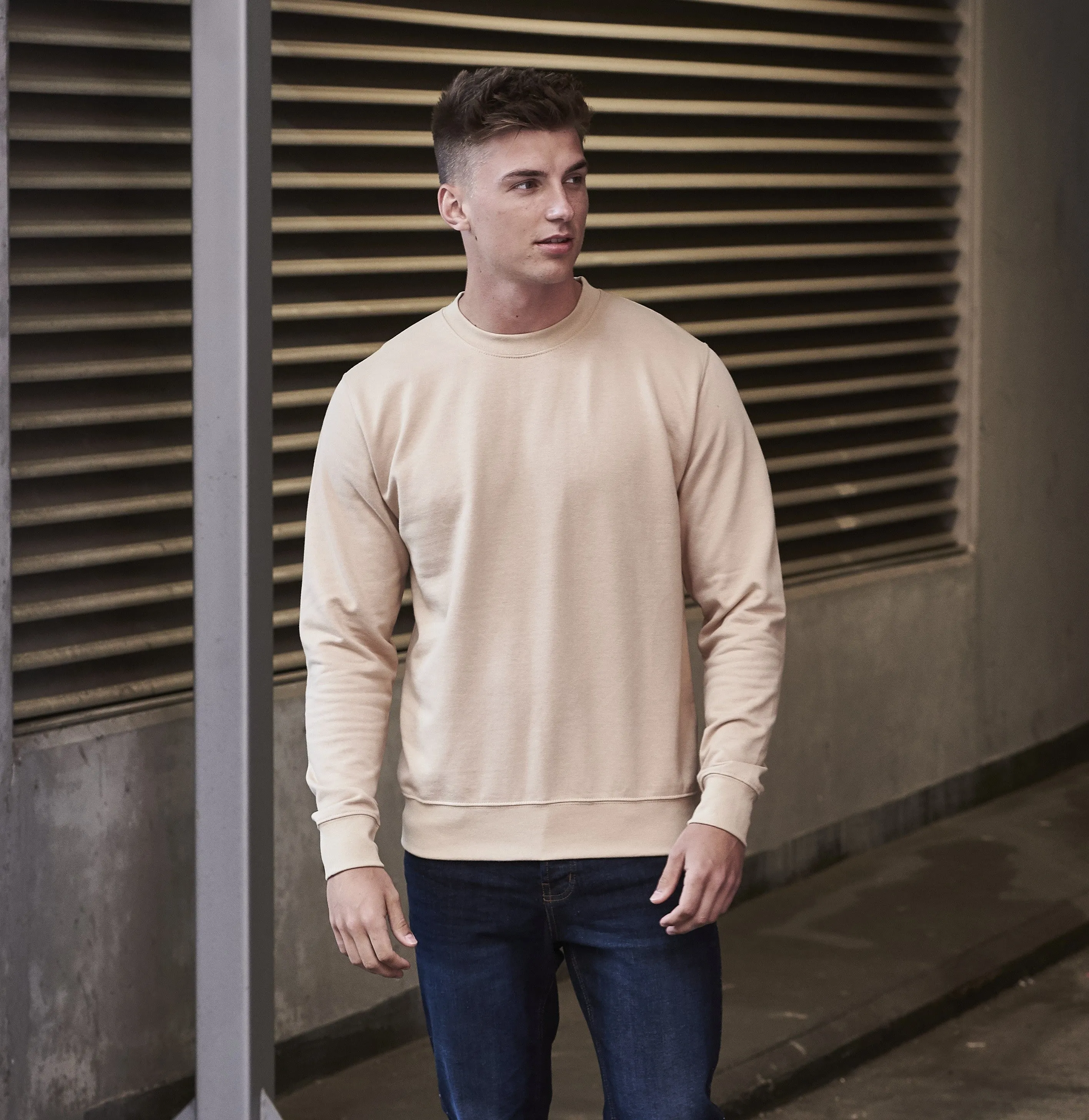 AWDis Sweatshirt | MUSTARD