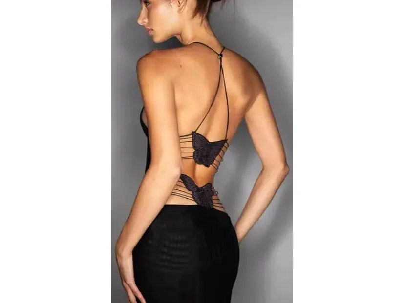 Backless Dress^