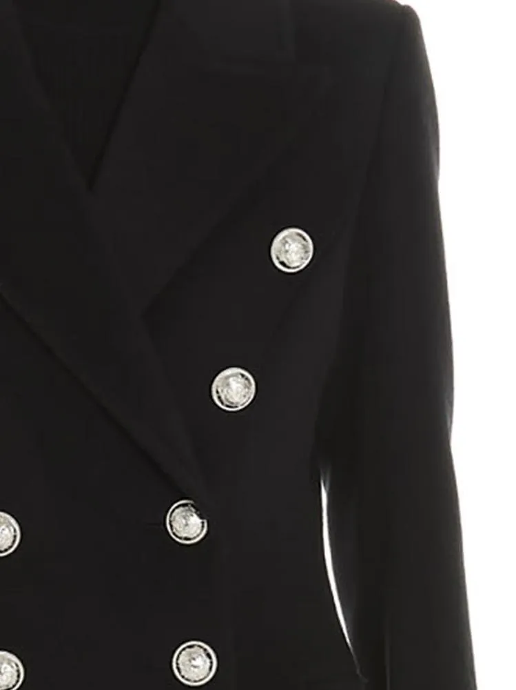 Balmain Double-Breasted Tailored Coat