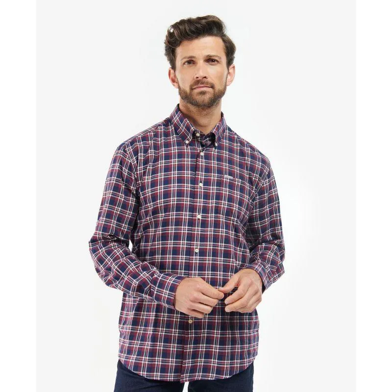 Barbour Turville Mens Regular Fit Shirt - Navy