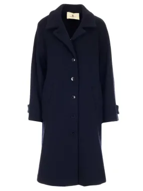 Barena Buttoned Long-Line Coat