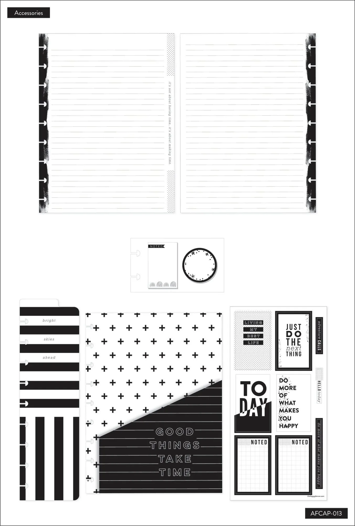 Black & White Classic Accessory Pack