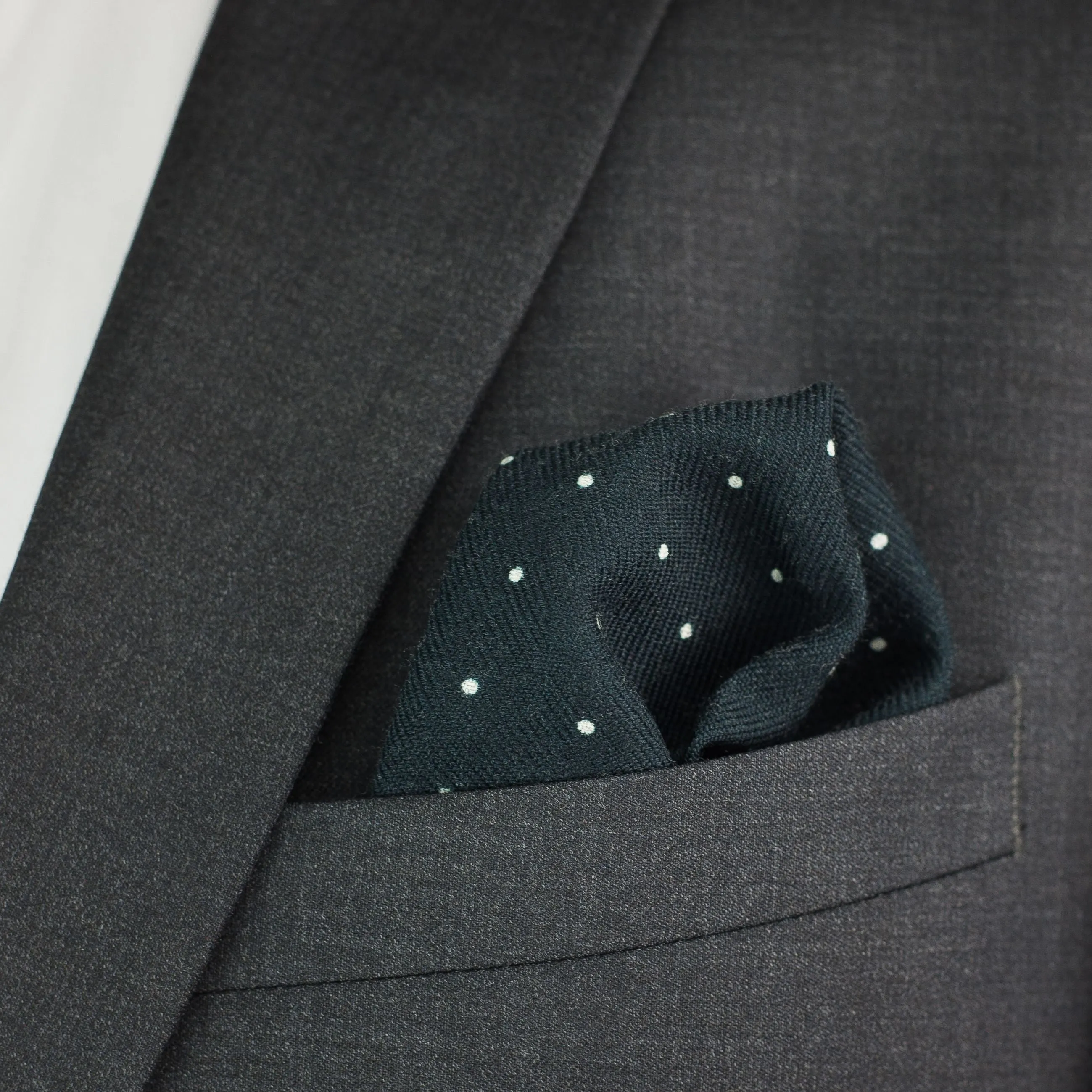 Black Knitted Tie Set