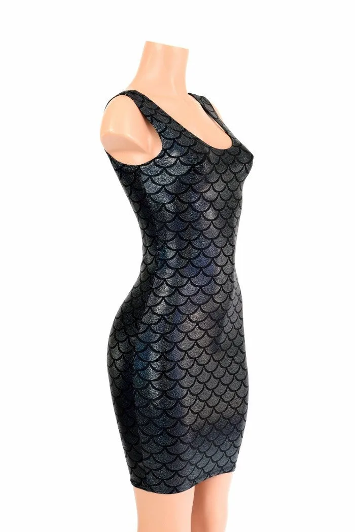 Black Mermaid Tank Dress