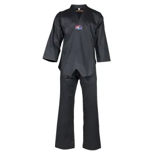 Black Professional V-Neck uniform