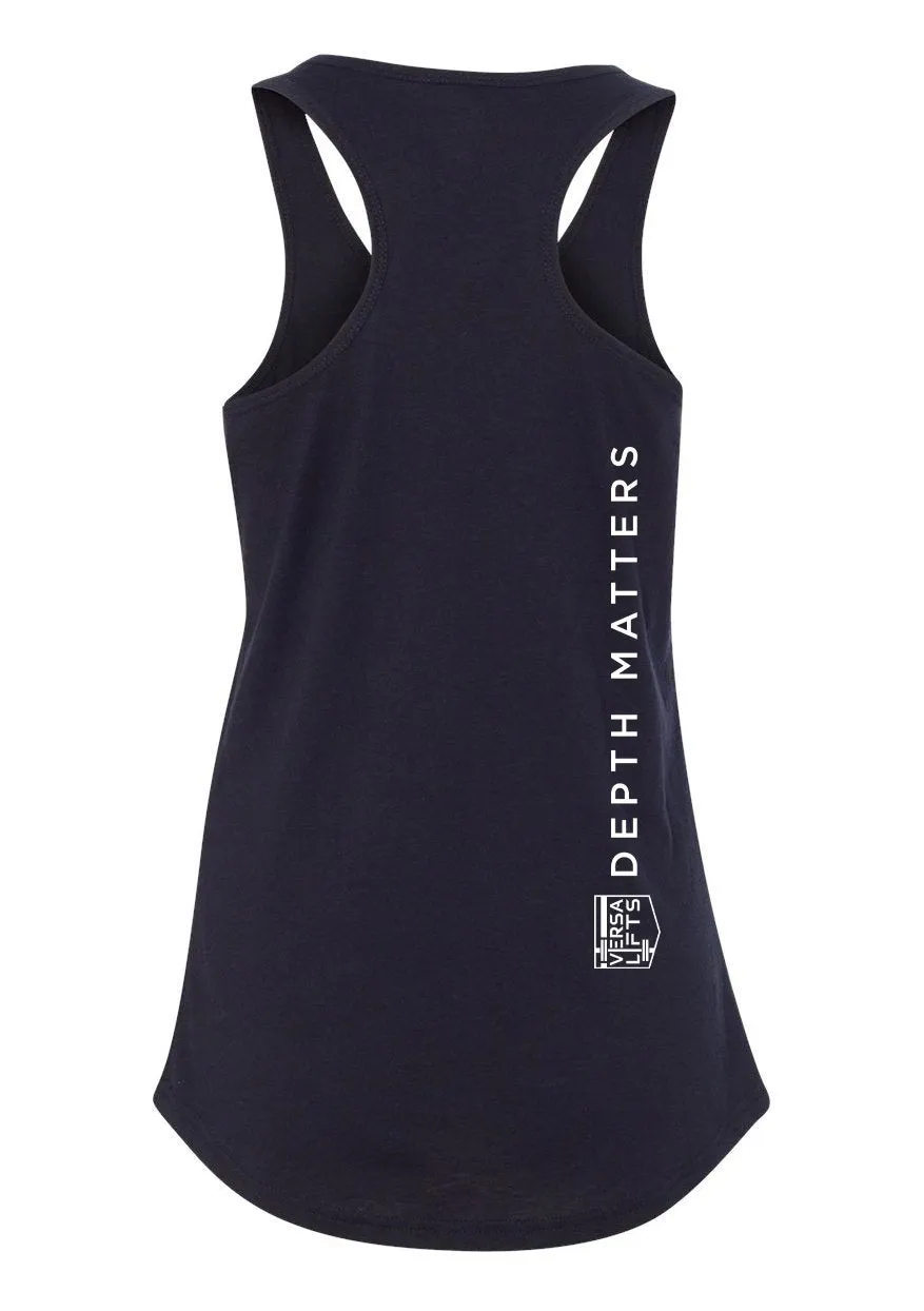 Black VersaLifts™ logo tank