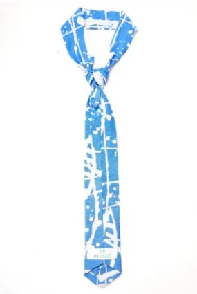 Bloke Boat Batik Neck Tie with Printed batik