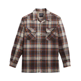 Board Shirt Brown/Tan Mix Plaid Spring 24'