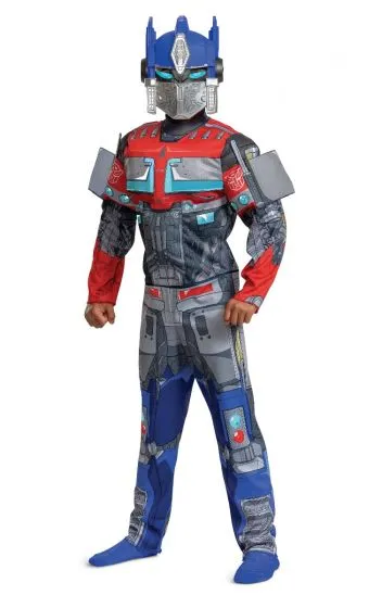 Boys Transformers Optimus Prime Classic Muscle Costume