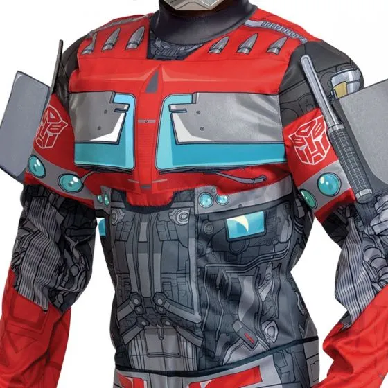 Boys Transformers Optimus Prime Classic Muscle Costume