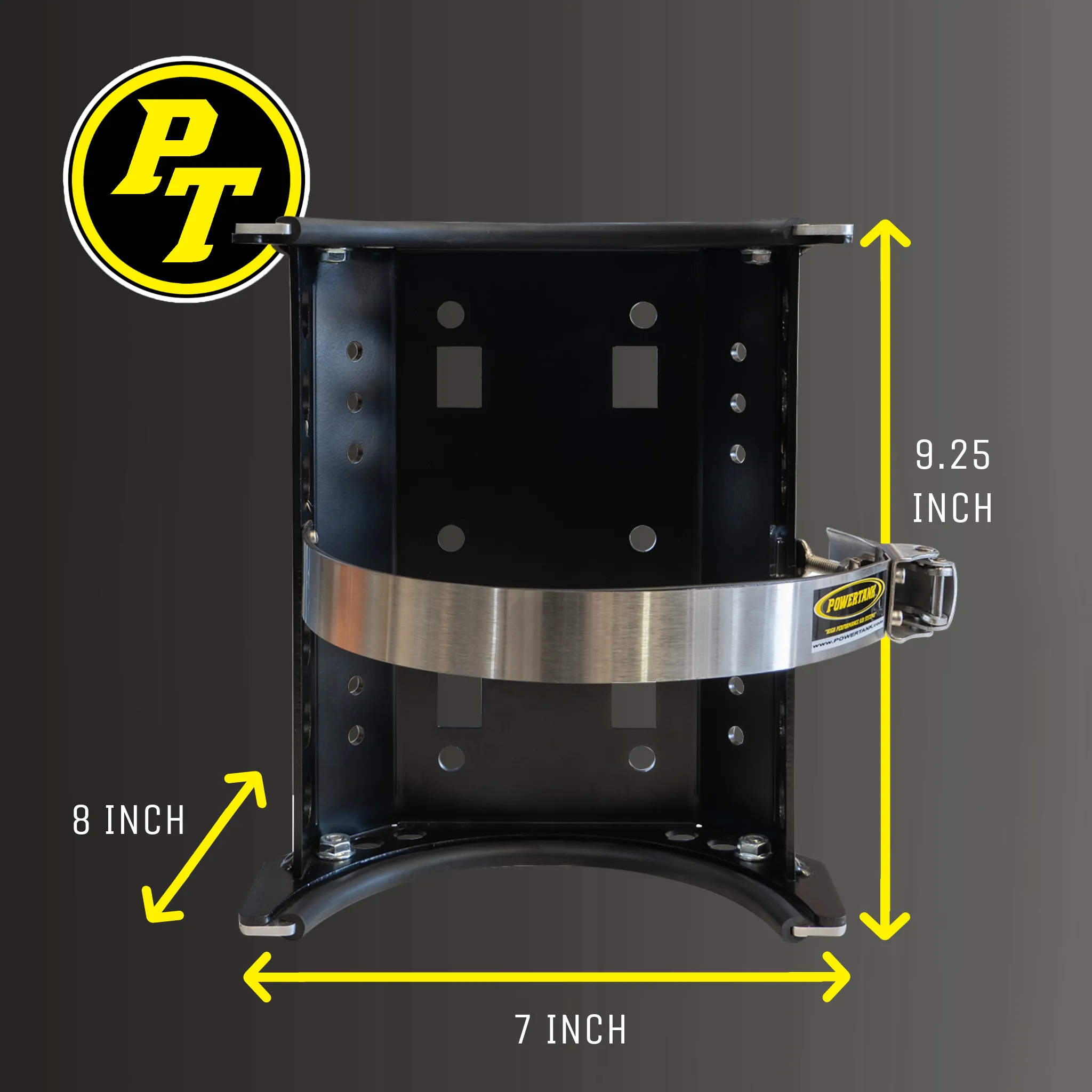 Cabox LOCKER Bracket for 6 lb Aluminum Propane Tank