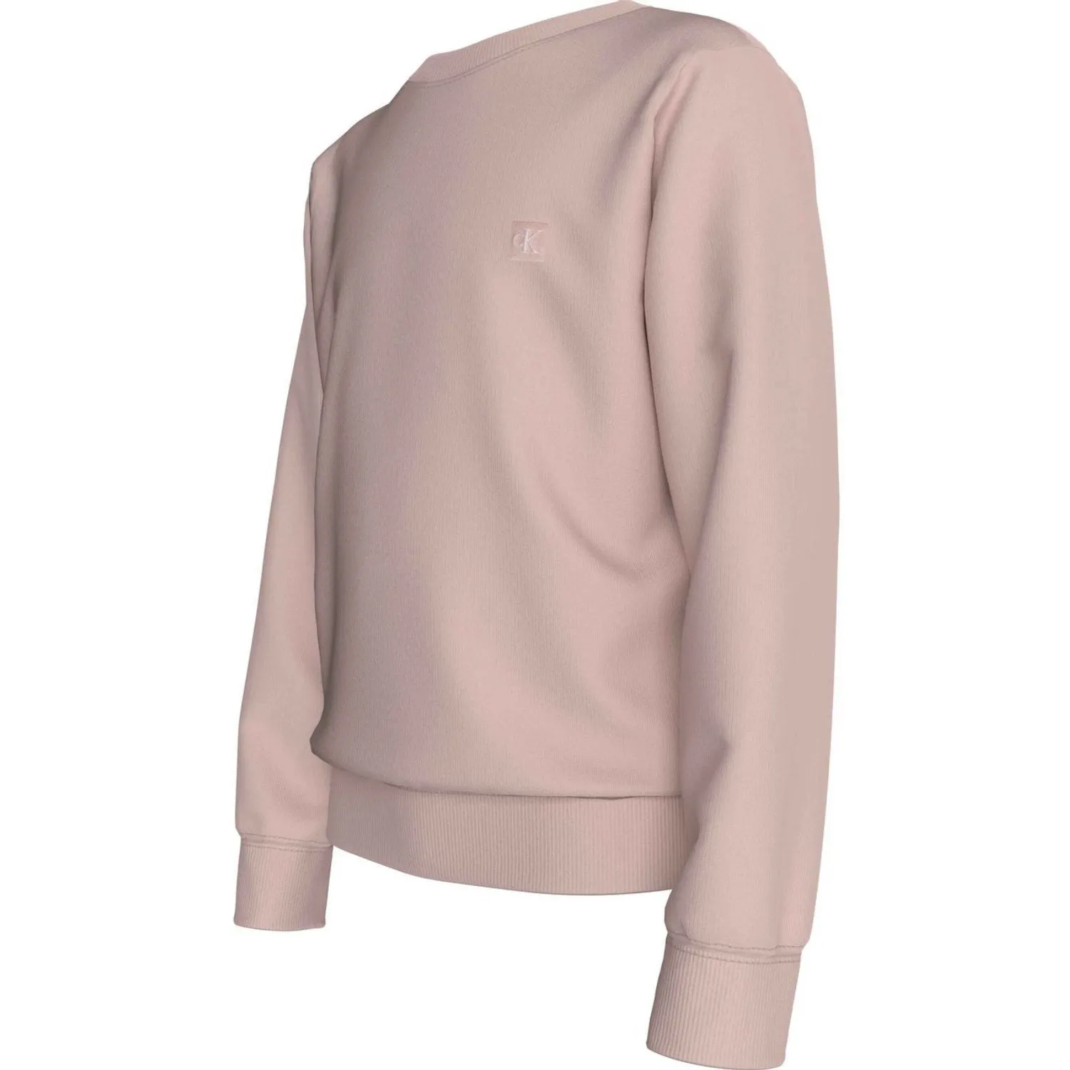 Calvin Klein Peach Whip Mono Mini Badge Reg Cn Crewneck