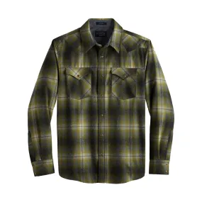 Canyon Shirt Green/Grey Mix Ombre 22