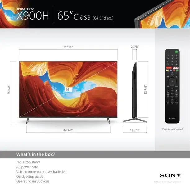 Certified Refurbished - SONY 75" Class 4K HDR LED TV - XBR75X90CH