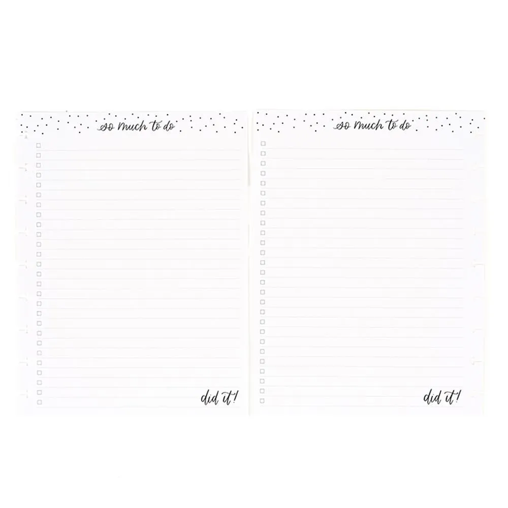 Checklist Classic Lined Classic Filler Paper