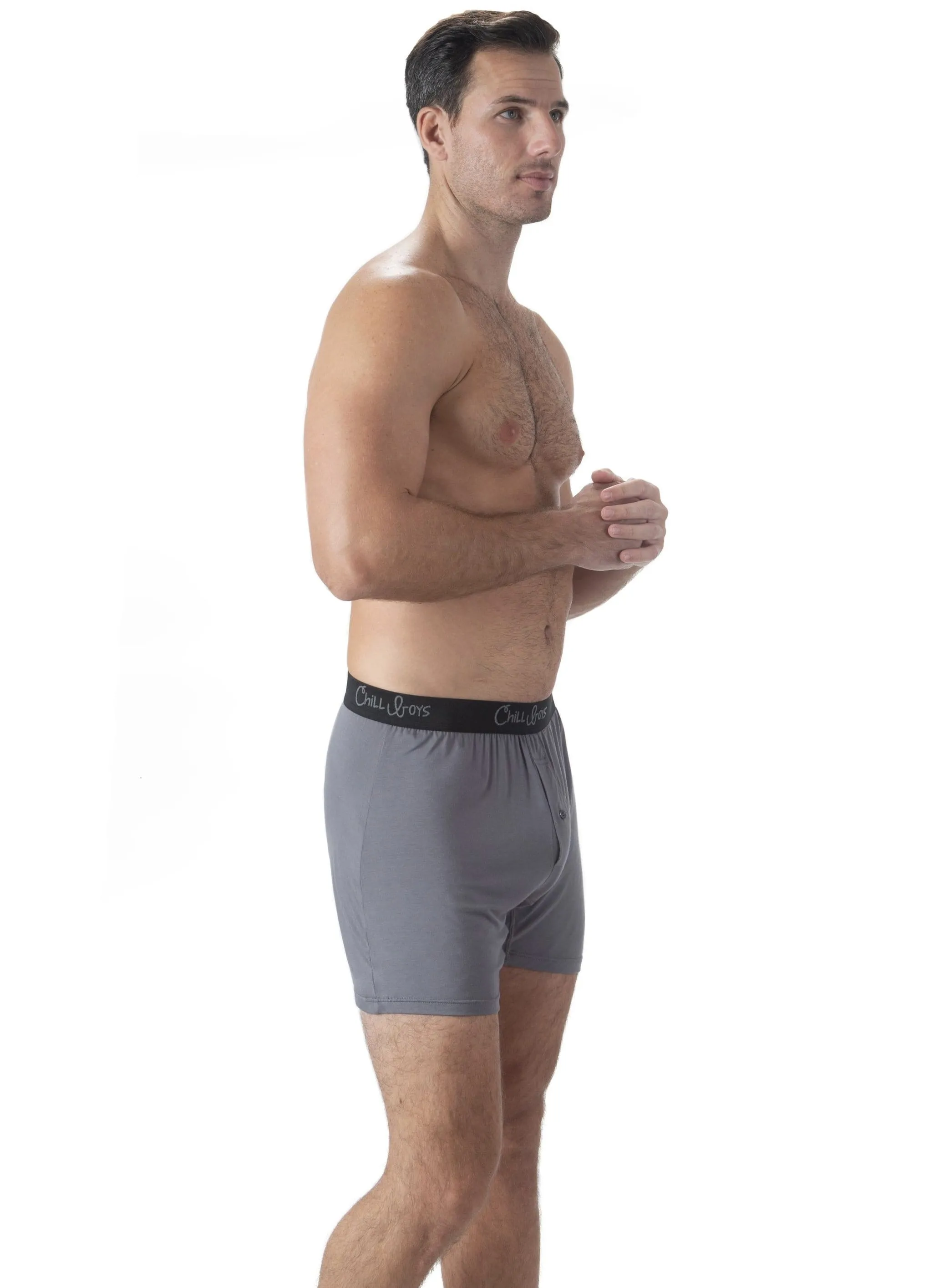 Chill Boys Soft Bamboo Boxers - Comfortable Men's Boxer Shorts