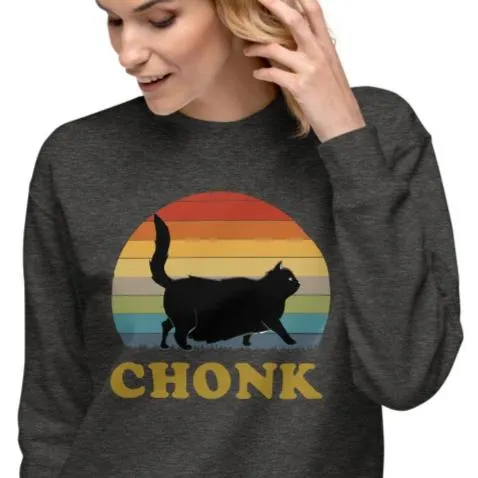 Chonk Unisex Fleece Pullover Sweatshirt