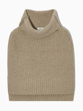 Chunky cashmere vest