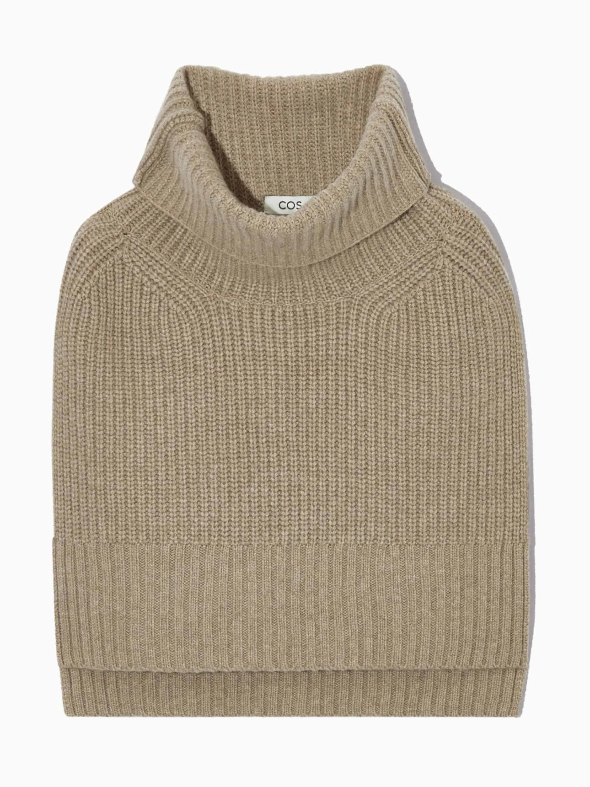 Chunky cashmere vest