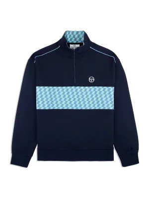 Cialda Half Zip- Maritime Blue