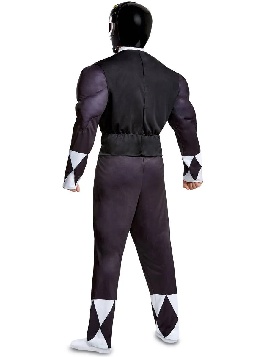 Classic Black Power Ranger Plus Size Mens Costume