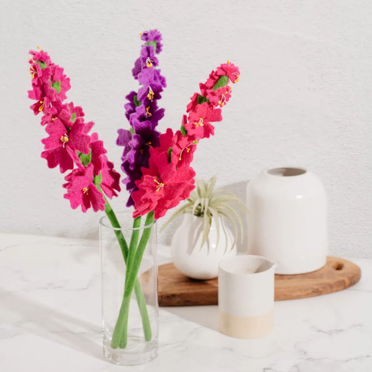 Crepe Myrtle Felt Flower Bouquet