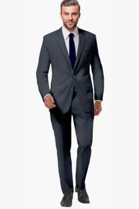 Dark Ash Grey Suit