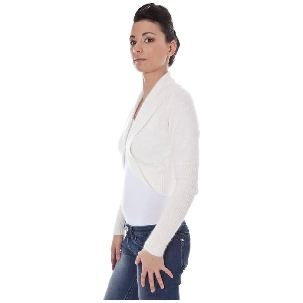 Datch White Wool Sweater