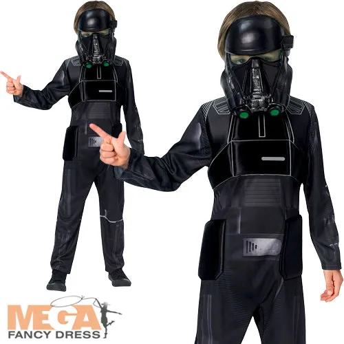 Deluxe Death Trooper Boys Costume