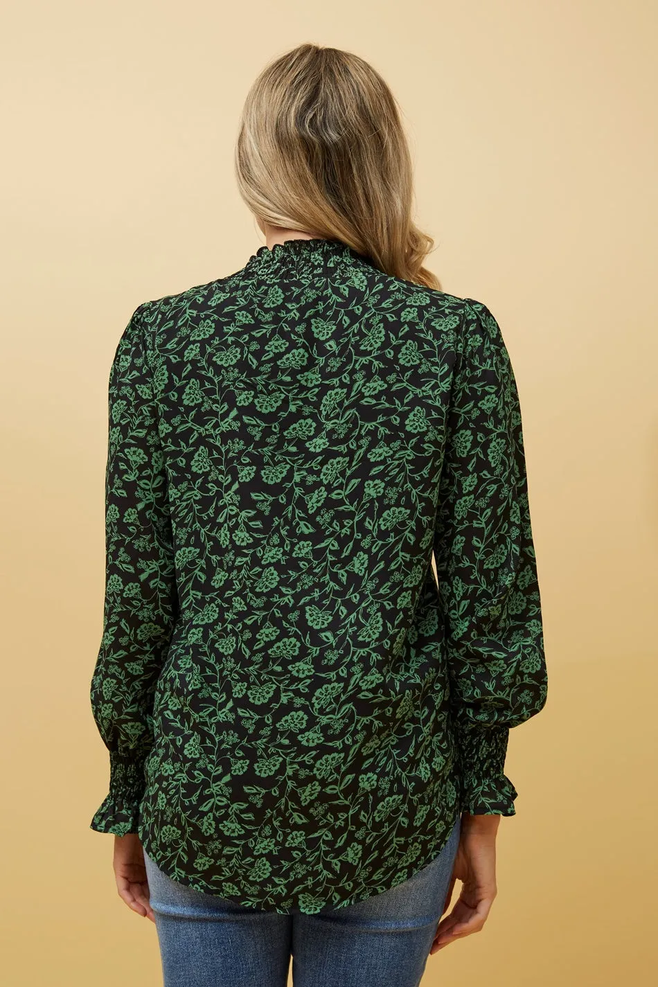 DIANA FLORAL PRINT BLOUSE