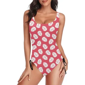 Disney Lilo And Stitch Lilo's Dress Drawstring Side Women's One-Piece Swimsuit