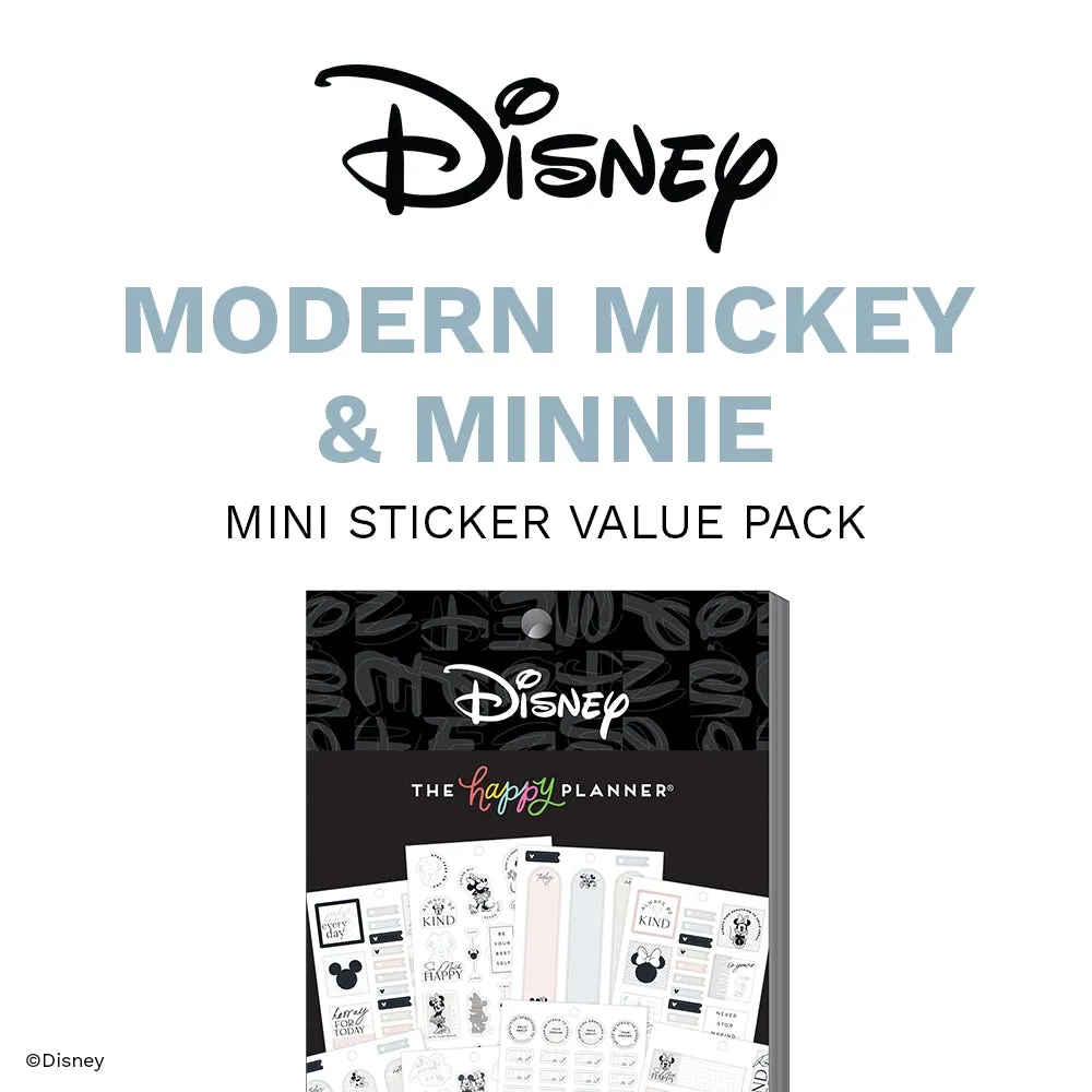 Disney© Modern Mickey Mouse & Minnie Mouse Value Pack Stickers - Mini