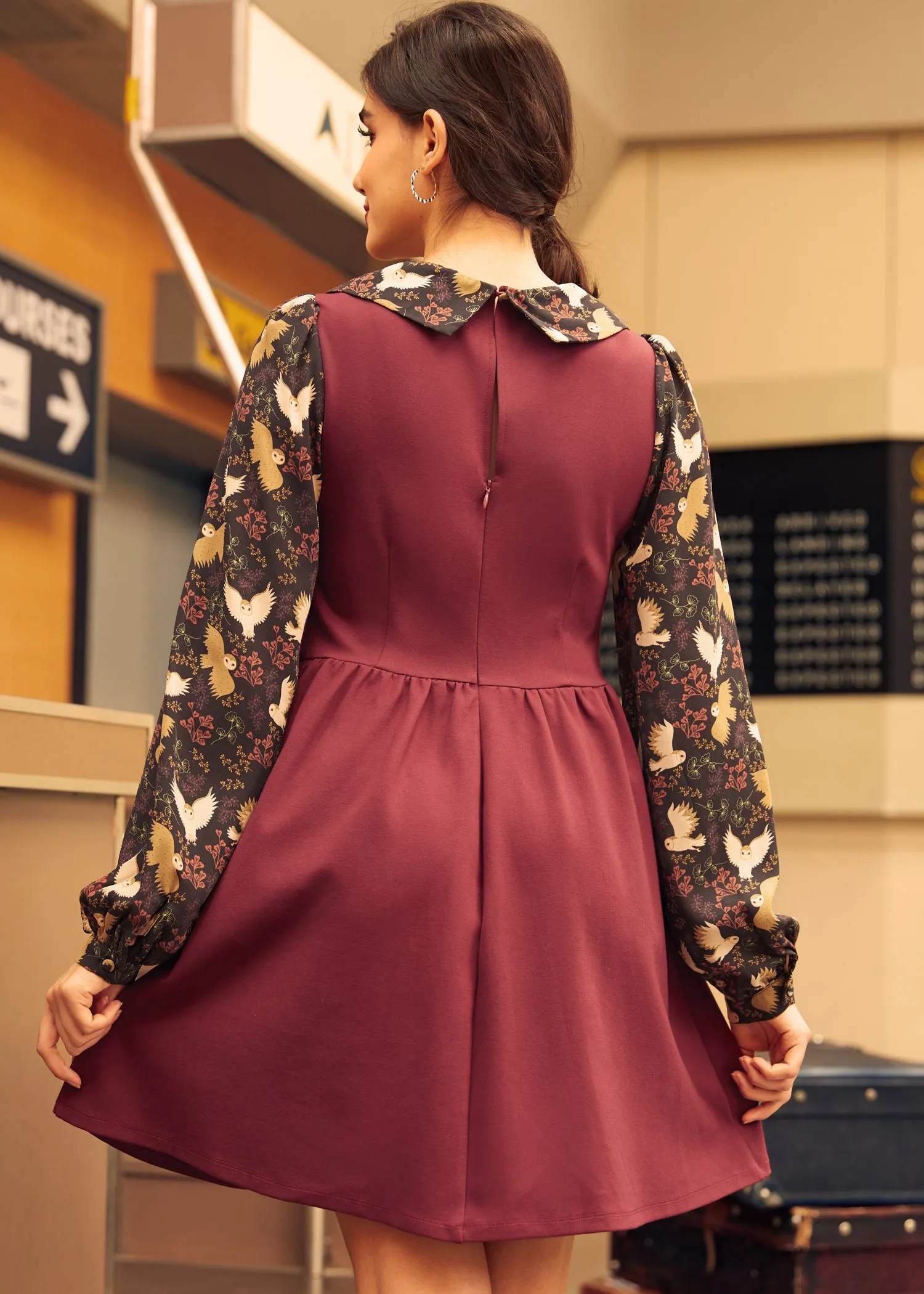 Doo-Wop Daydreamer Contrast Dress