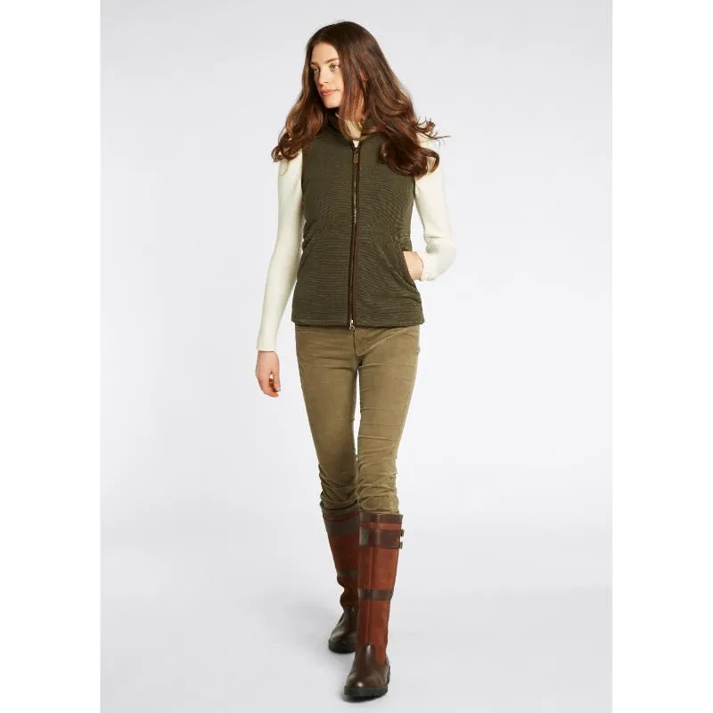 Dubarry Carbury Ladies Fleece Gilet - Olive