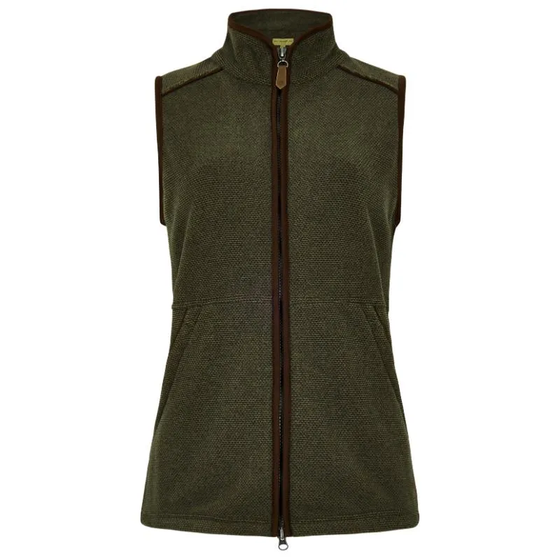 Dubarry Carbury Ladies Fleece Gilet - Olive