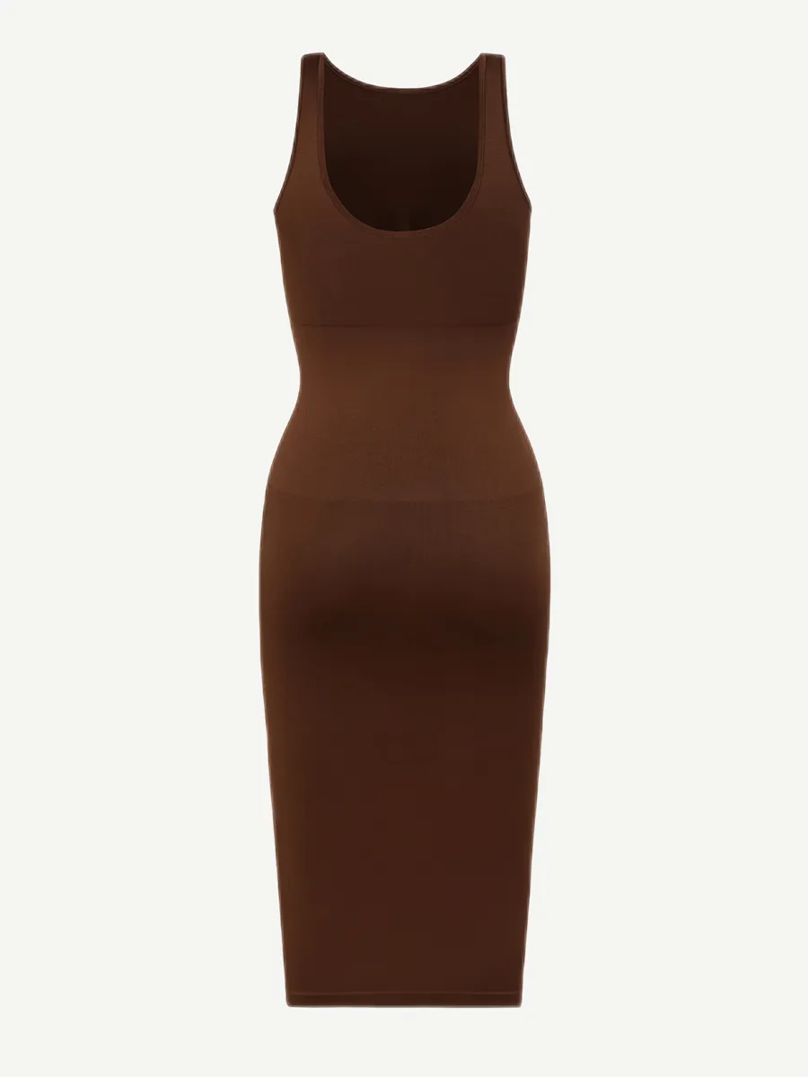 FeelinGirl Seamless Eco-friendly Large U-back Built-in Shaper Dress