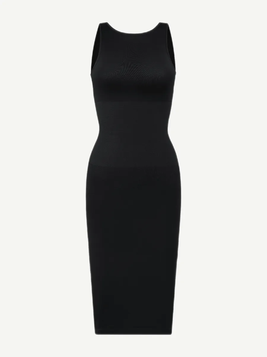 FeelinGirl Seamless Eco-friendly Large U-back Built-in Shaper Dress