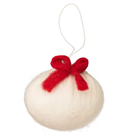 Felt Dumpling Ornament