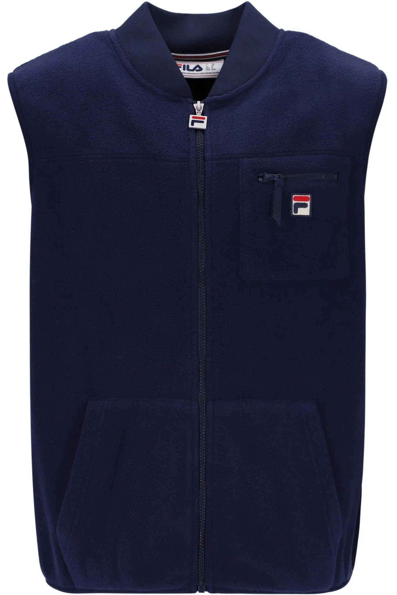 Fila Grant Polar Navy Fleece Gilet