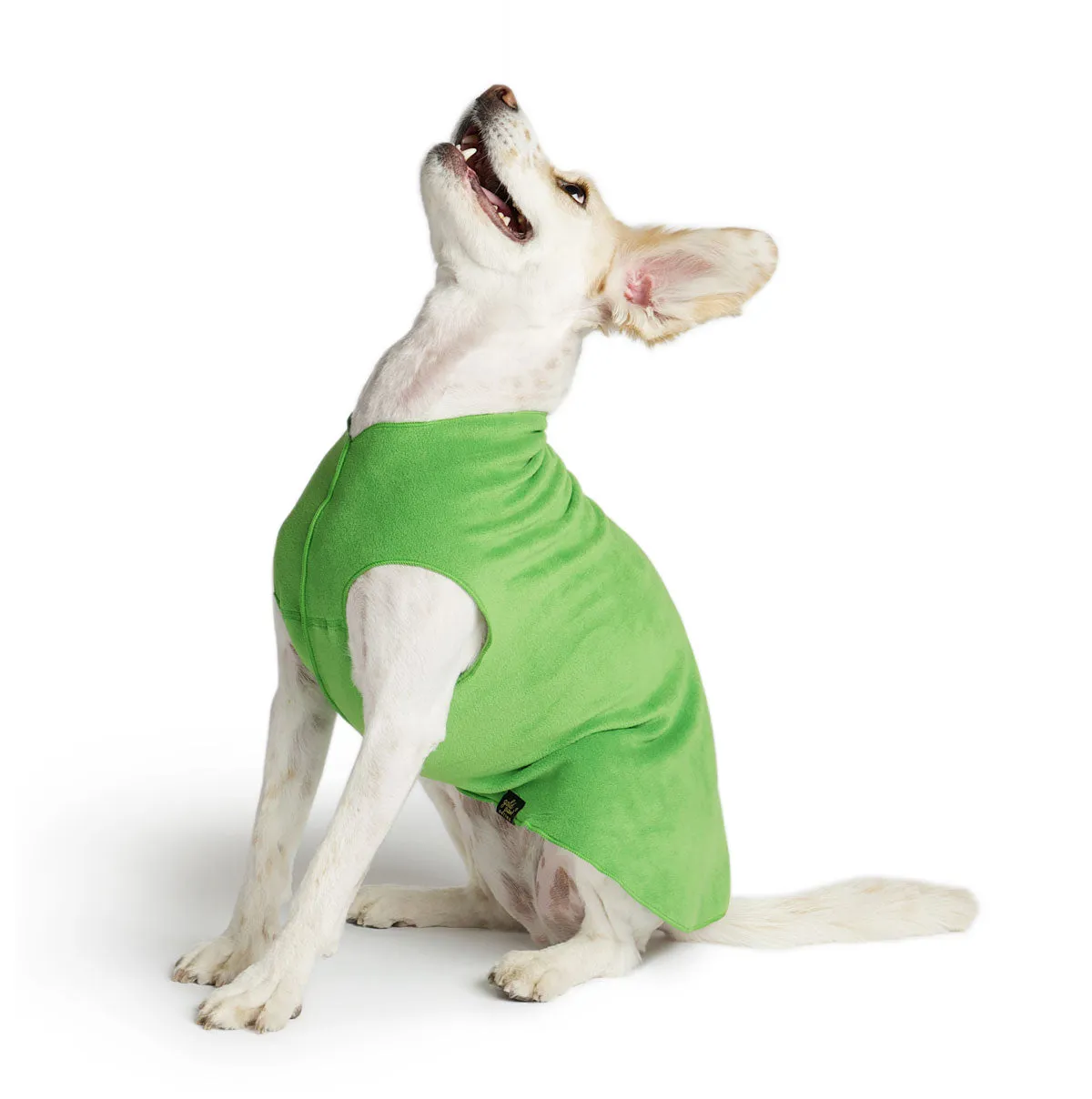 Fleece Lightweight Stretchy Jacket - Grass Green