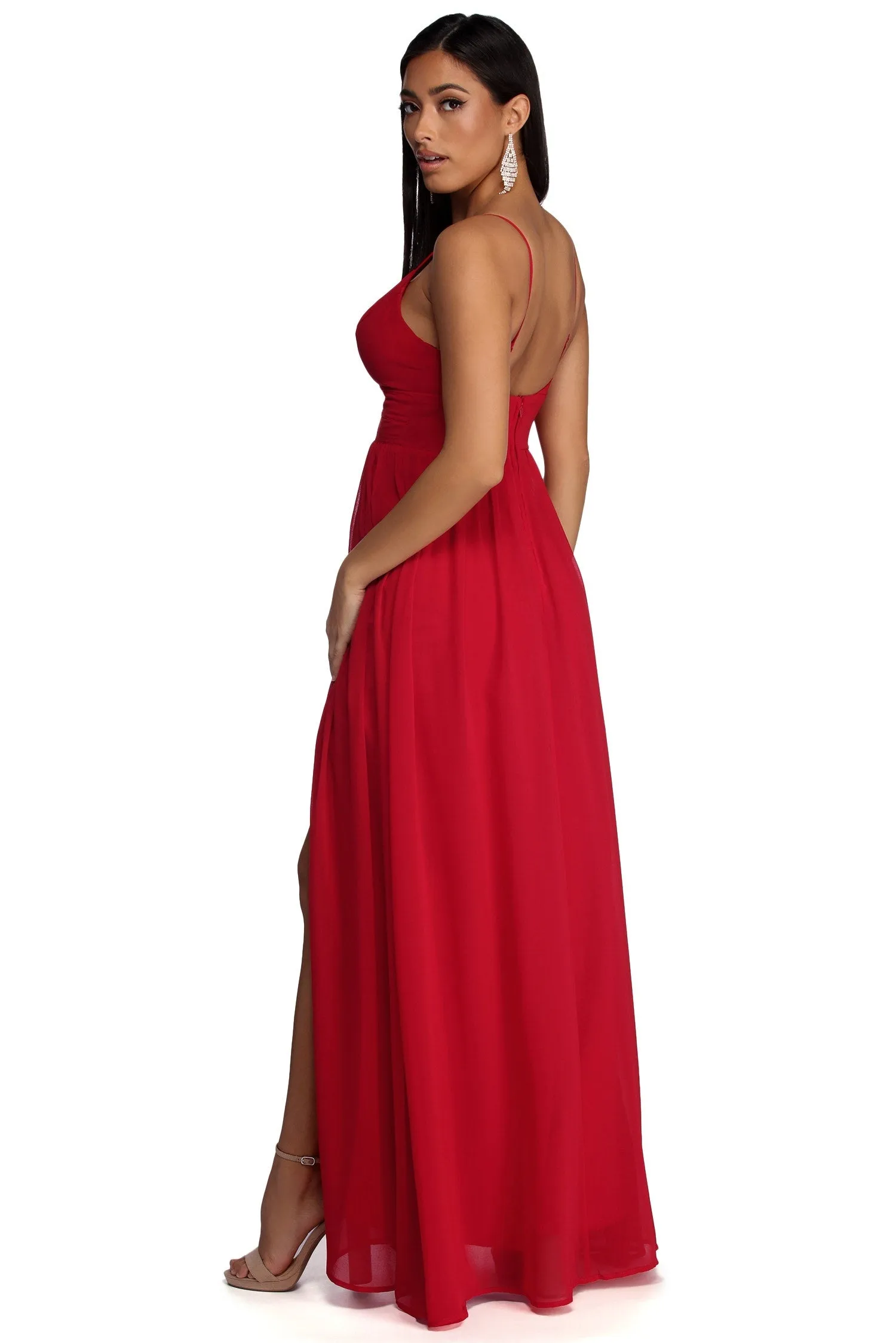 Gabriella Formal High Slit Dress