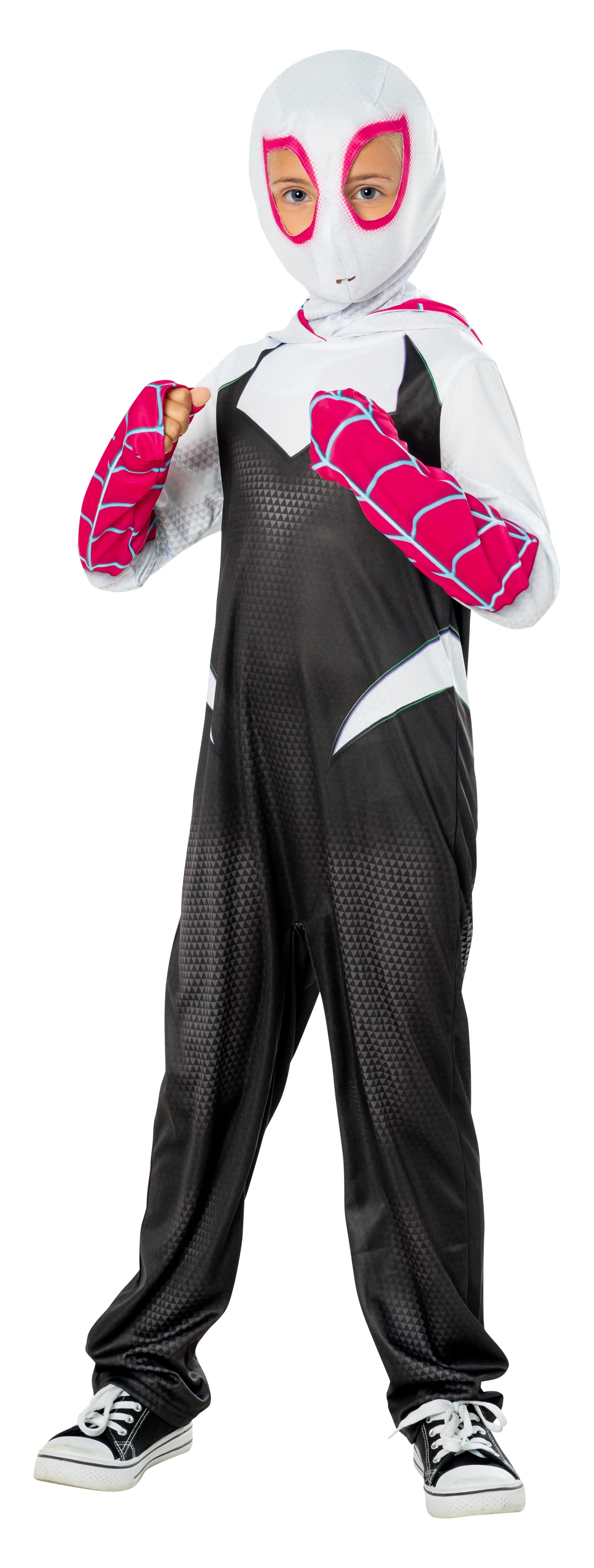 Ghost Spider Costume SV2 Superhero Fancy Dress