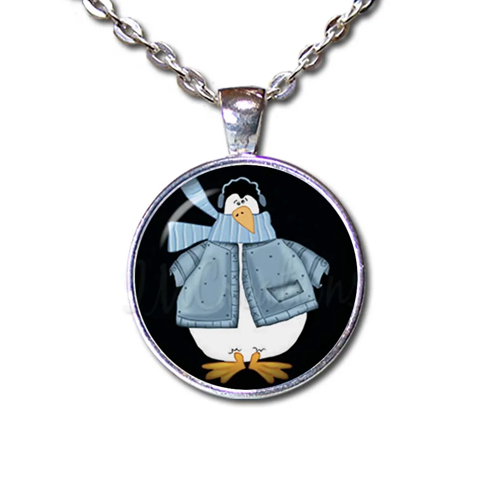 Holiday Penguin Blue Coat