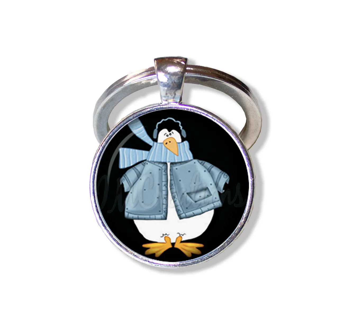 Holiday Penguin Blue Coat